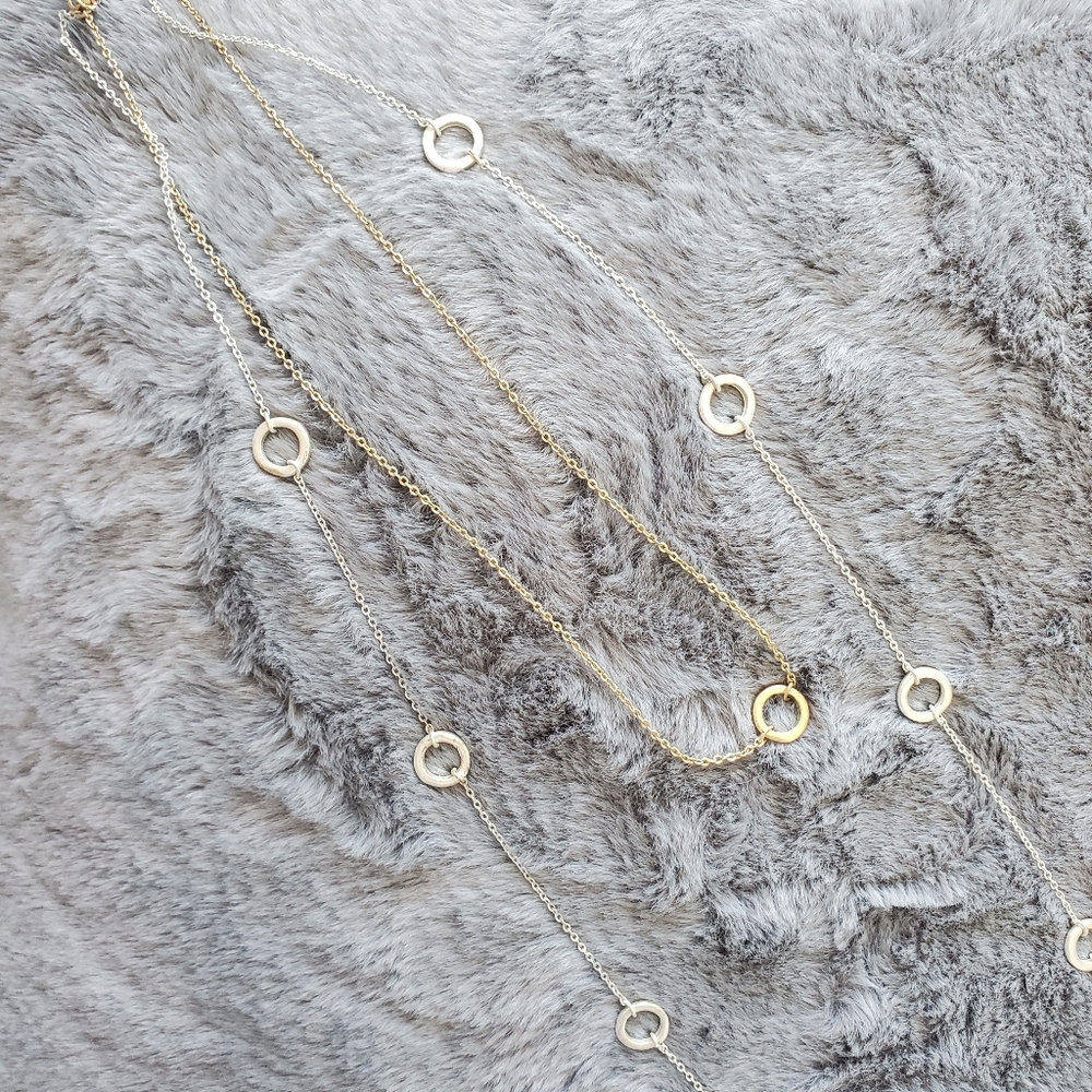 Gold and Silver Necklace